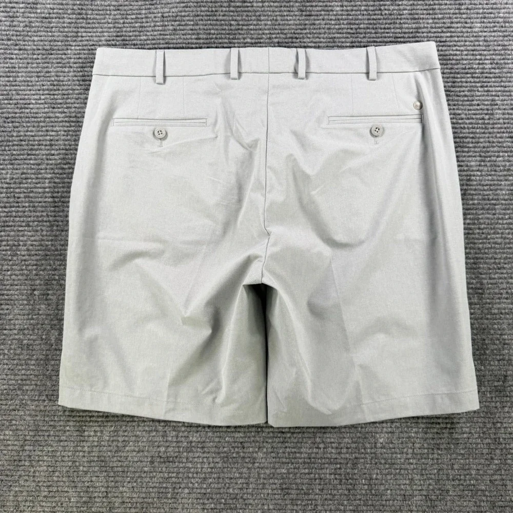 Peter Millar Crown Crafted Surge Performance Shorts Mens 38 Tailored Fit Tan